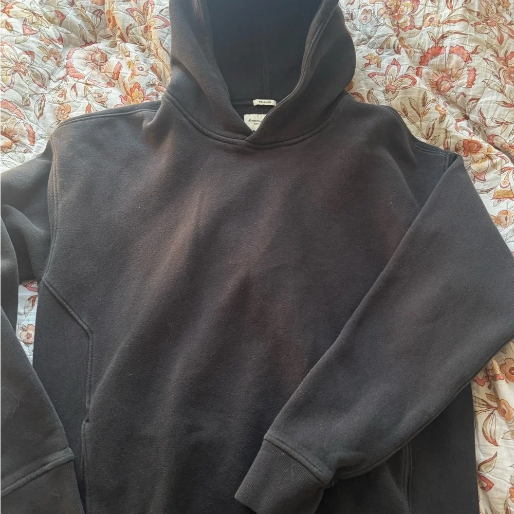Abercrombie & Fitch Black Hoodie - Picture 1 of 2